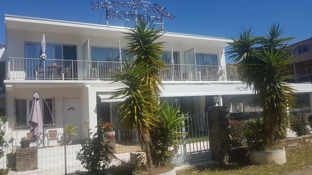 Hotel Le Golfe Bleu كافالير سور مير المظهر الخارجي الصورة
